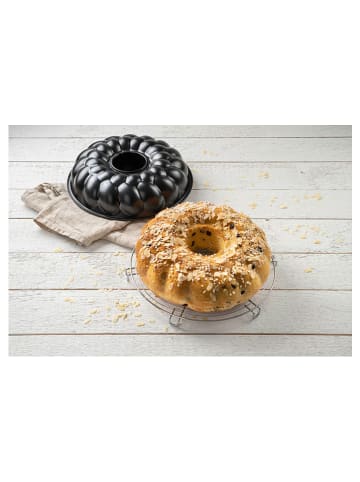 Zenker Hefezopfform "Black Metallic" in Schwarz