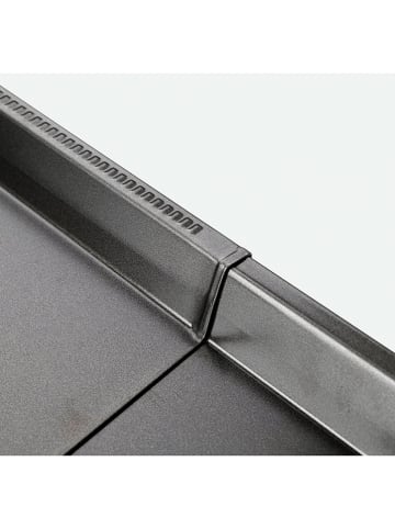 Zenker Backblech "Black Metallic" in Schwarz - (B)37-52 x (T)33 cm