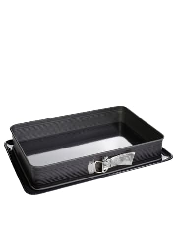 Zenker Tortownica "Deluxe" w kolorze antracytowym - 42 x 29 cm