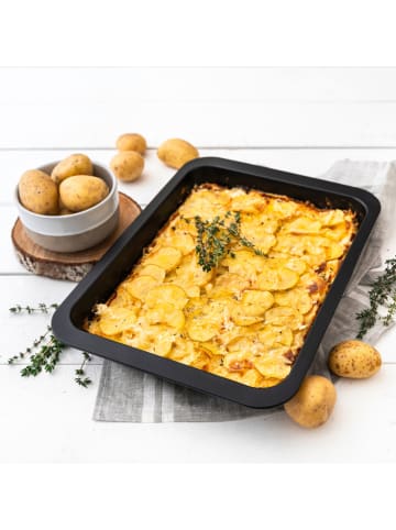 Zenker Ofenbackform "Special cooking" in Schwarz - (L)36,5 x (B)27,5 cm - (T)5 cm