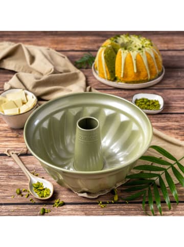 Zenker Forma "Green Vision" w kolorze zielonym na babkę - wys. 11,5 x Ø 25 cm