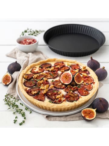 Zenker Forma "Special Countries" w kolorze czarnym do quiche - Ø 30 cm