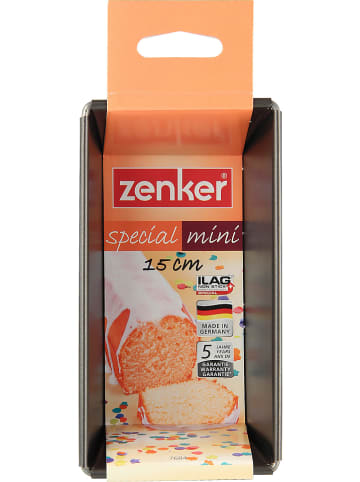 Zenker Forma "Special Mini" w kolorze czarnym do pieczenia - dł. 15 cm