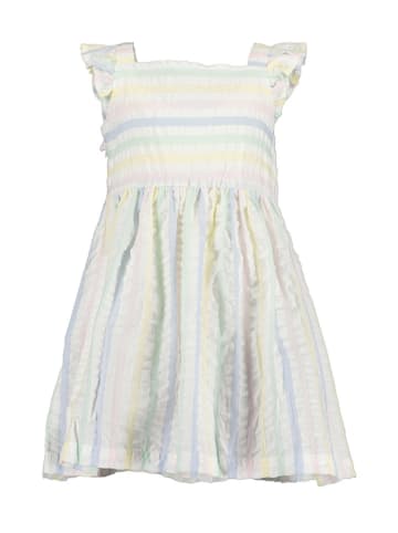 Blue Seven Kleid in Weiß/ Bunt