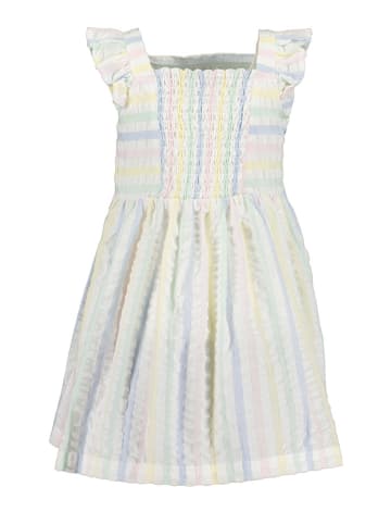 Blue Seven Kleid in Weiß/ Bunt