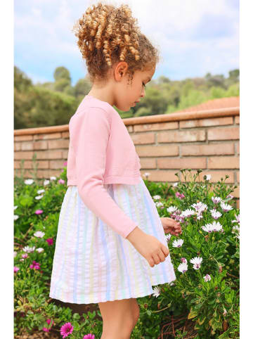 Blue Seven Kleid in Weiß/ Bunt