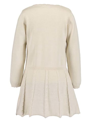 Blue Seven Sukienka dzianinowa w kolorze beżowym