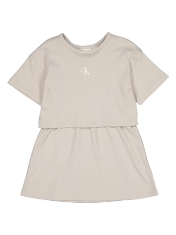 Calvin Klein Sukienka w kolorze beżowym