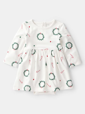 carter's Sukienka w kolorze białym