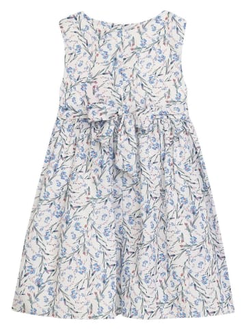 Danamade Jurk "Dpadme" blauw/wit