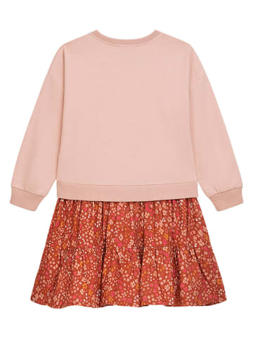 Danamade Sukienka "Ceren" w kolorze jasnoróżowo-pomarańczowym