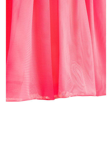 Danamade Sukienka "Matida" w kolorze granatowo-jasnoróżowym