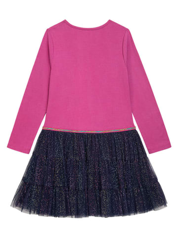 Danamade Jurk "Lina" roze/donkerblauw