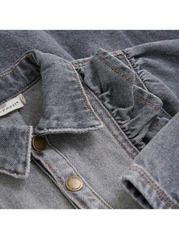 enfant Sukienka dżinsowa w kolorze szarym