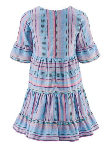 happy girls by Eisend Sukienka w kolorze niebiesko-jasnoróżowym