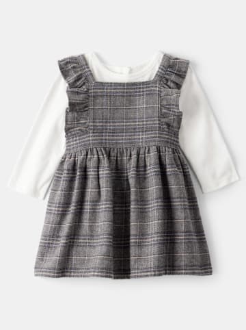 OshKosh 2tlg. Outfit in Grau/ Weiß