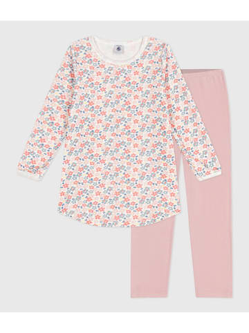 PETIT BATEAU 2-częściowy zestaw w kolorze jasnoróżowym ze wzorem