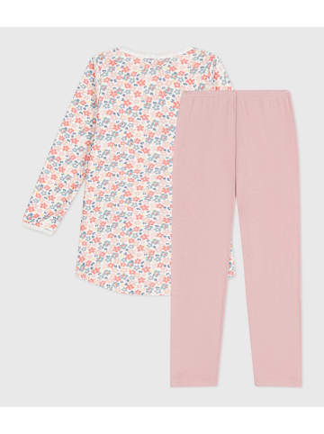 PETIT BATEAU 2tlg. Outfit in Rosa/ Bunt