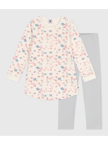 PETIT BATEAU 2tlg. Outfit in Creme/ Grau