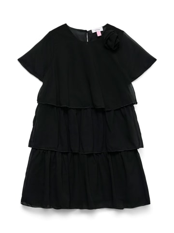 Vero Moda Girl Sukienka "Felicia" w kolorze czarnym