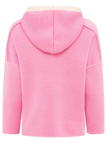 Zwillingsherz Hoodie "Positive Mind" in Rosa