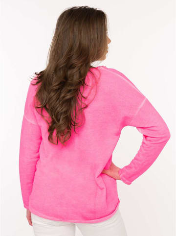 Zwillingsherz Trui "Positive Mind" roze