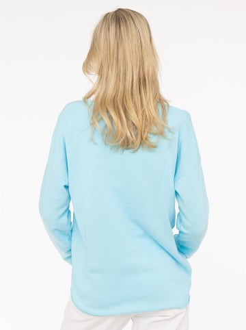 Zwillingsherz Trui "Positive Mind" turquoise