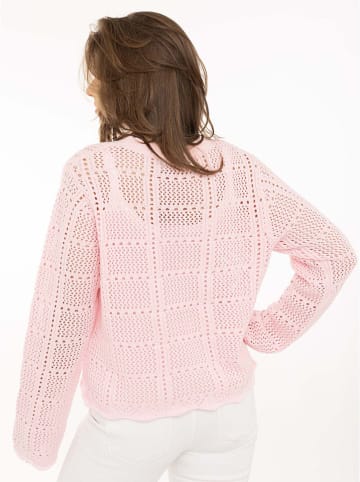 Zwillingsherz Pullover in Rosa