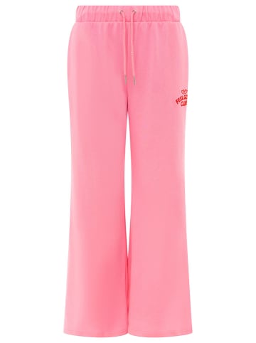 Zwillingsherz Sweathose "Feel Good Club" in Rosa