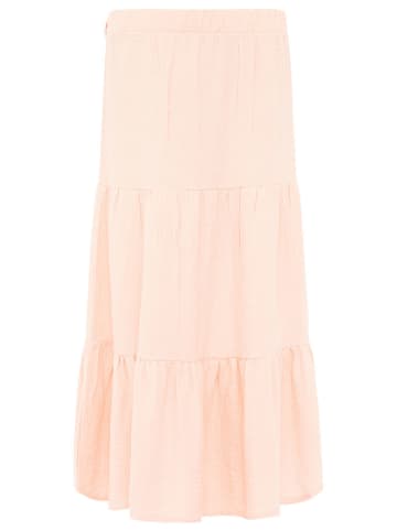 Zwillingsherz Musselin-Rock in Apricot