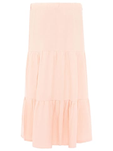 Zwillingsherz Musselin-Rock in Apricot