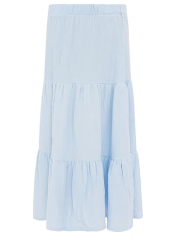 Zwillingsherz Muślinowa spódnica w kolorze błękitnym