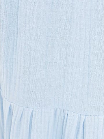 Zwillingsherz Mousseline rok lichtblauw