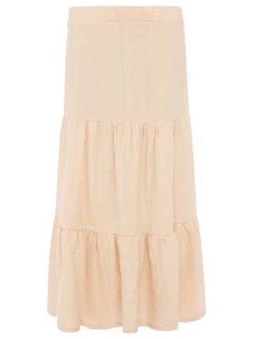 Zwillingsherz Mousseline rok beige