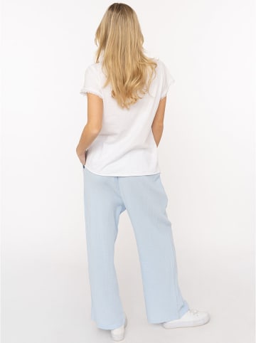 Zwillingsherz Musselin-Hose in Hellblau