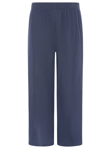 Zwillingsherz Mousseline broek donkerblauw