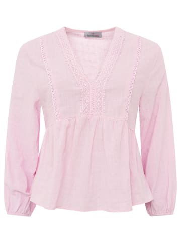 Zwillingsherz Bluse in Rosa