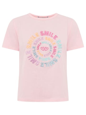 Zwillingsherz Shirt in Rosa