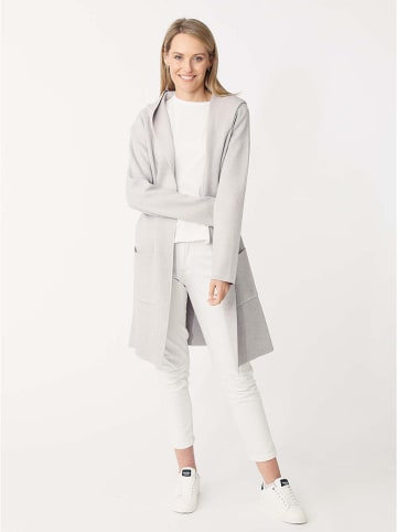 Zwillingsherz Cardigan "Janina" in Grau