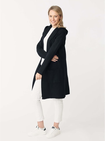 Zwillingsherz Cardigan "Janina" in Schwarz