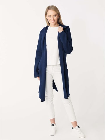 Zwillingsherz Cardigan "Janina" in Dunkelblau