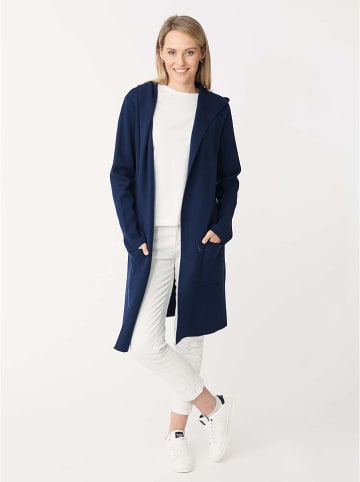 Zwillingsherz Kardigan "Janina" w kolorze granatowym