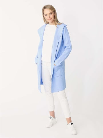 Zwillingsherz Kardigan "Janina" w kolorze błękitnym