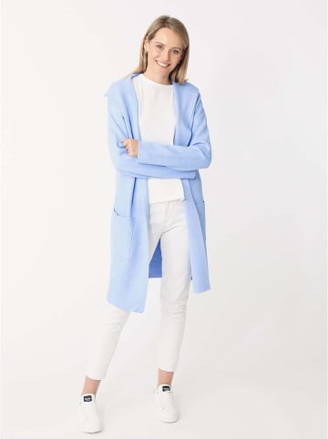 Zwillingsherz Cardigan "Jessi" in Hellblau