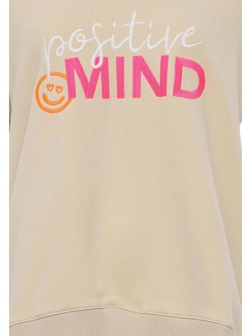 Zwillingsherz Bluza "Mascha" w kolorze beżowym