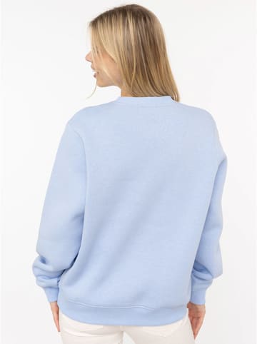 Zwillingsherz Sweatshirt "Romy" in Hellblau