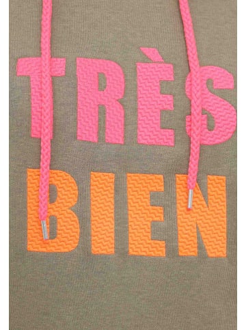 Zwillingsherz Bluza "Keira" w kolorze khaki