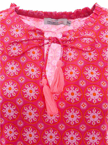 Zwillingsherz Kleid "Hailey" in Pink