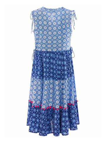 Zwillingsherz Jurk "Hailey" lichtblauw/blauw