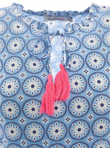 Zwillingsherz Kleid "Hailey" in Hellblau/ Blau